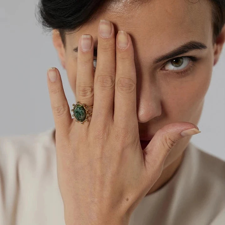 Hermione Crown Cocktail Ring