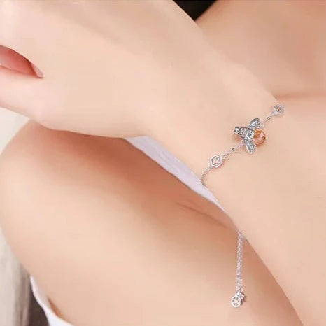 Bee Gemstone Braclet