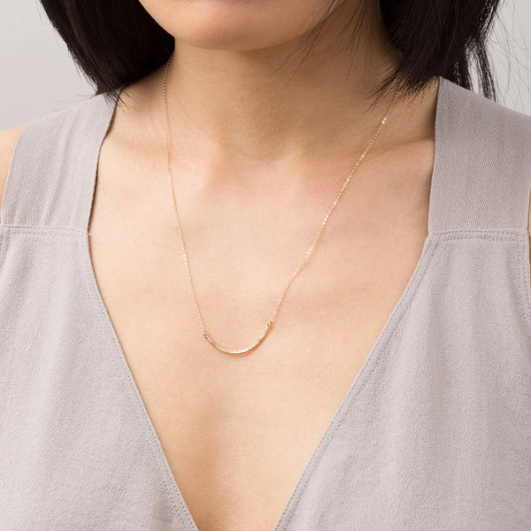 Arch Thin  Choker Necklace