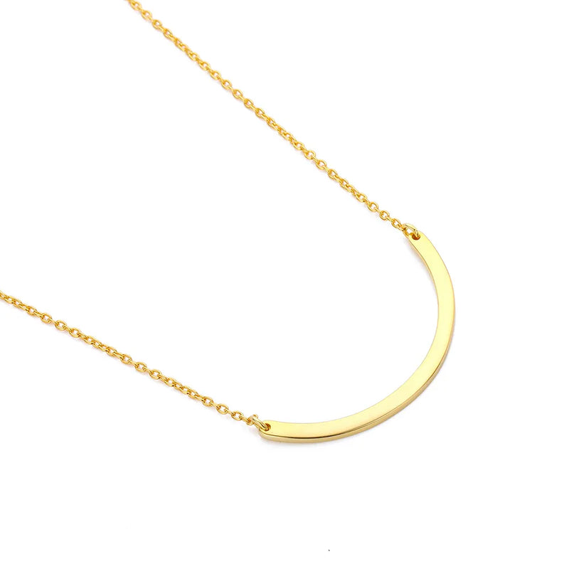 Arch Thin  Choker Necklace