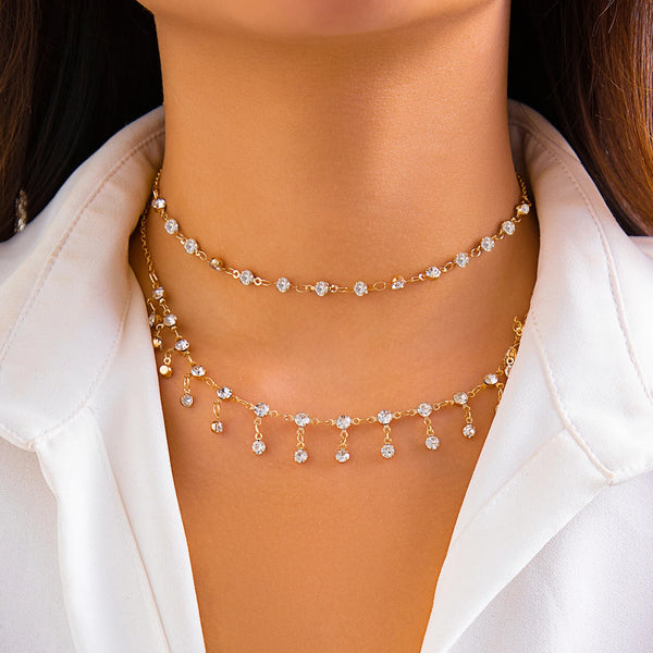 Dazzling Opaline Gems Necklace